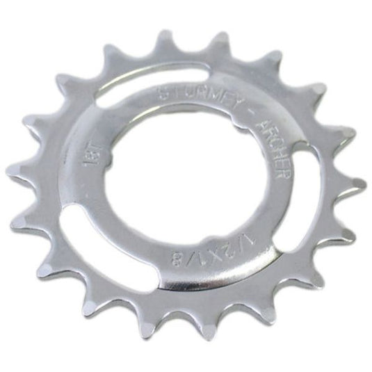 Sturmey-archer europa n.v. tandwiel sturmey archer 18t - 1 8 doorgezet - chroom
