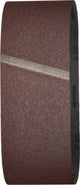 Wolfcraft - schuurbanden voor bandschuurmachine - korrel 80 - 6 stuks - 76 x 457 mm - schuurpapier rollen - schuurrollen - schuurband - 3113000