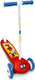 3-wiel kinderstep Spidey junior voetrem rood blauw