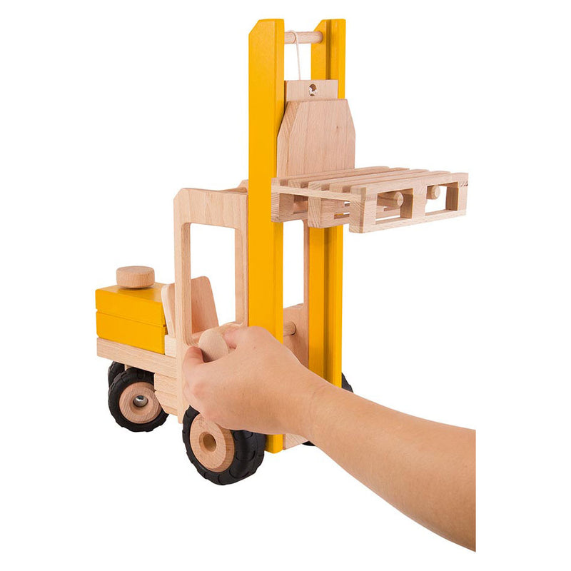 Load image into Gallery viewer, Goki houten heftruck
