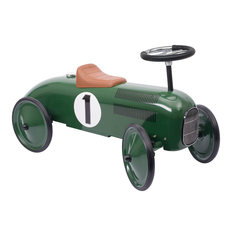 Load image into Gallery viewer, Goki retro loopauto groen
