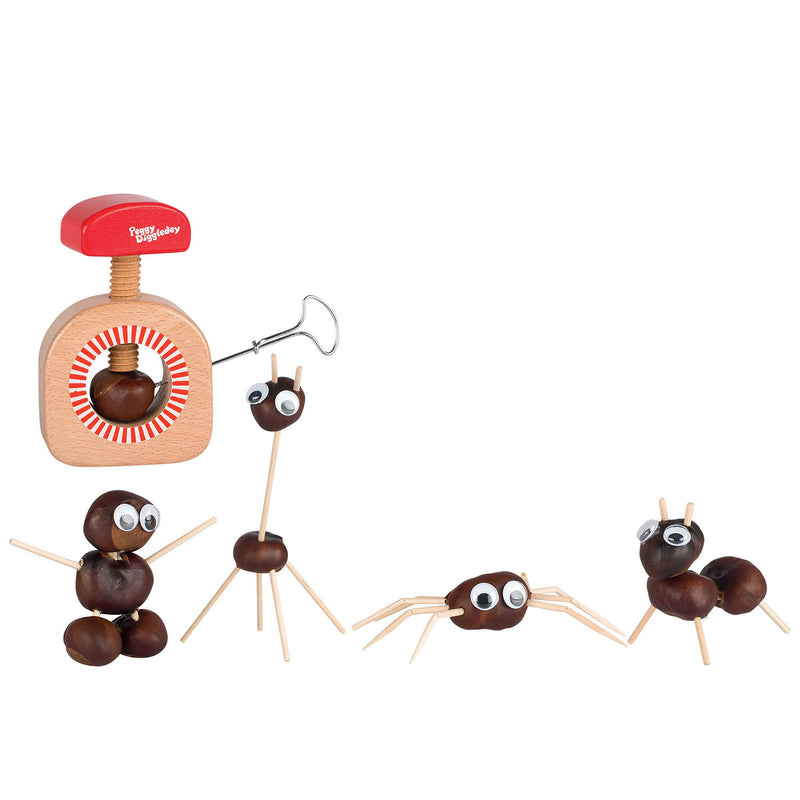 Load image into Gallery viewer, Goki Peggy Diggledey Kastanje Boor
