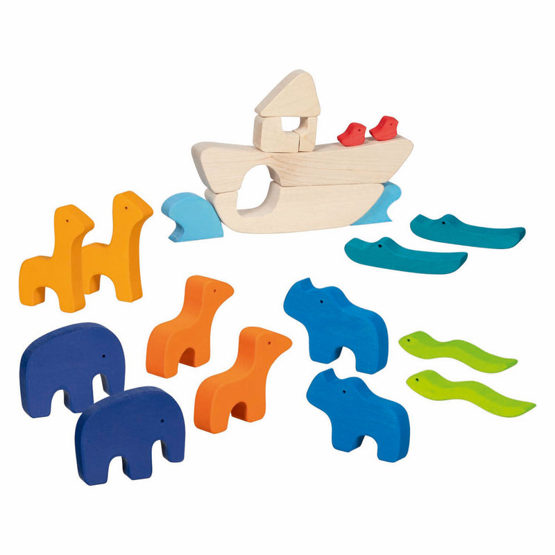 Load image into Gallery viewer, Goki houten noach's ark
