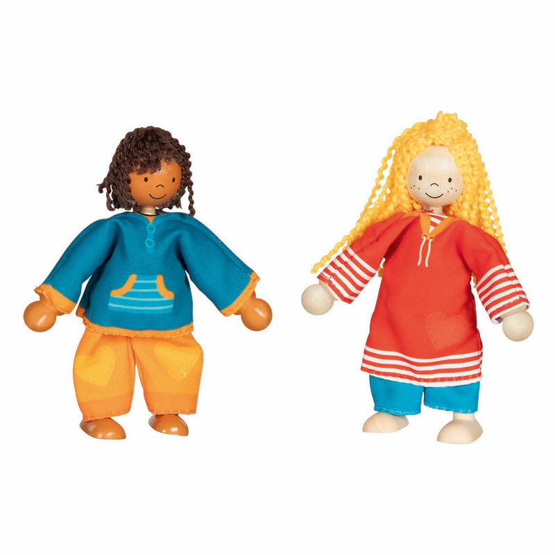 Load image into Gallery viewer, Goki flexibele poppen fynja fabio, 6 outfits
