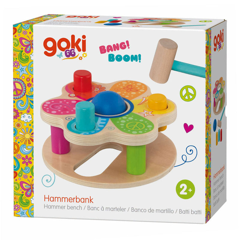 Load image into Gallery viewer, Goki houten hamerbank
