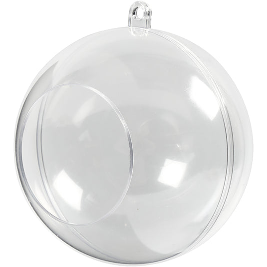 Creativ company deco ballen met opening, d 8 cm, gatgrootte 4,5 cm, 5 stuk 1 doos