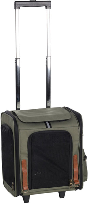 Flamingo smart trolley adele groen 35x30x45cm