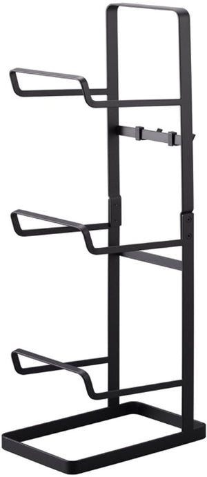 Yamazaki opbergrek voor fitnessapparatuur - tower - zwart