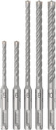 Bosch accessoires pro sds plus-5x hammer drill bit set | 5 6 6 8 10 mm | 5 pcs - 2608833910