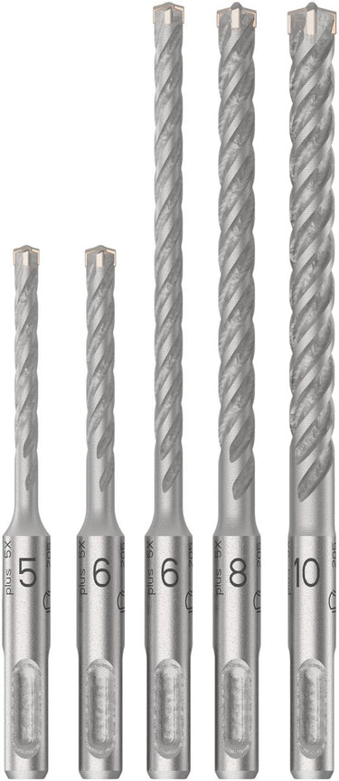 Bosch accessoires bosch pro sds plus-5x boorhamerset 5 6 6 8 10 mm 5 st. - 26088339...