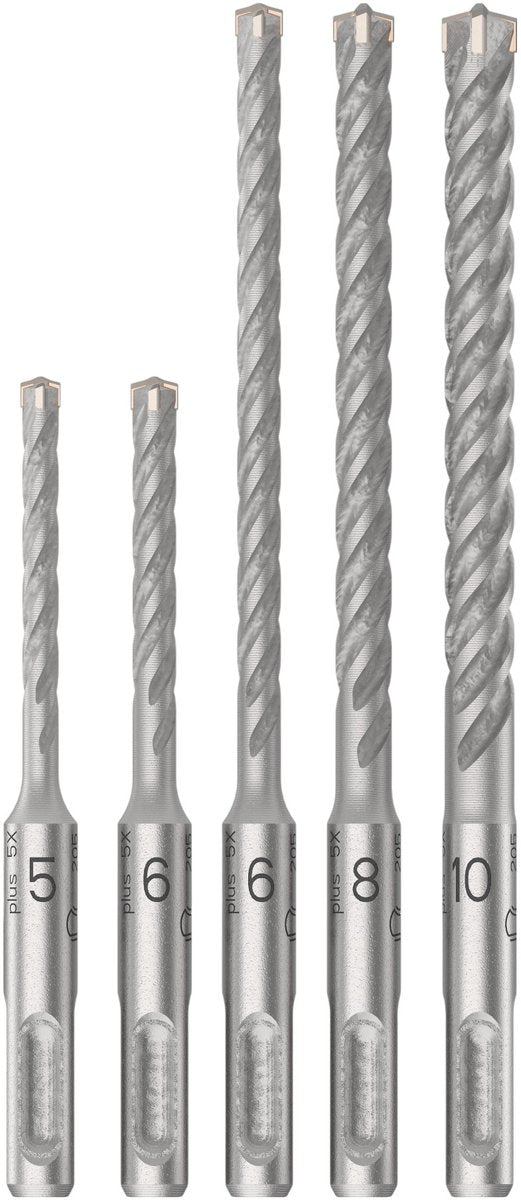 Bosch pro sds plus-5x boorhamerset 5 6 6 8 10 mm 5 st. - 26088339...