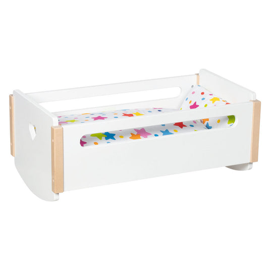 Goki houten poppenwiegje