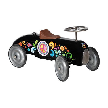 Goki metalen loopauto zwart