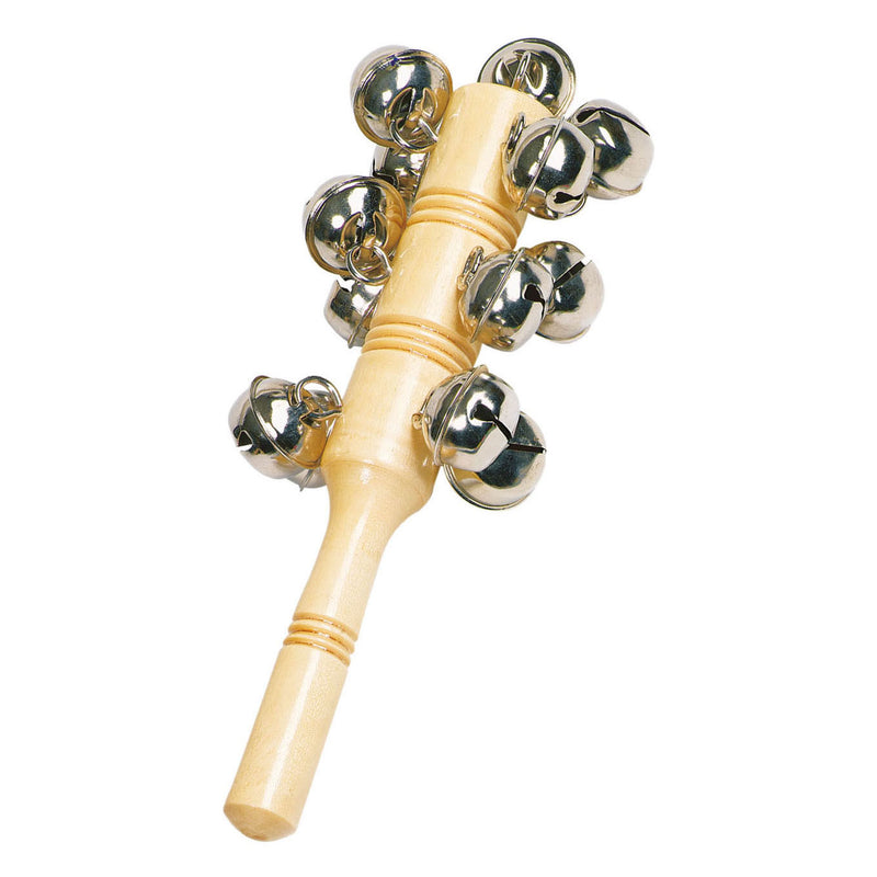 Load image into Gallery viewer, Goki houten instrument bell stick met 13 bellen
