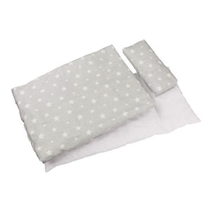 Goki poppen beddengoedset sterrenhemel, 3dlg.