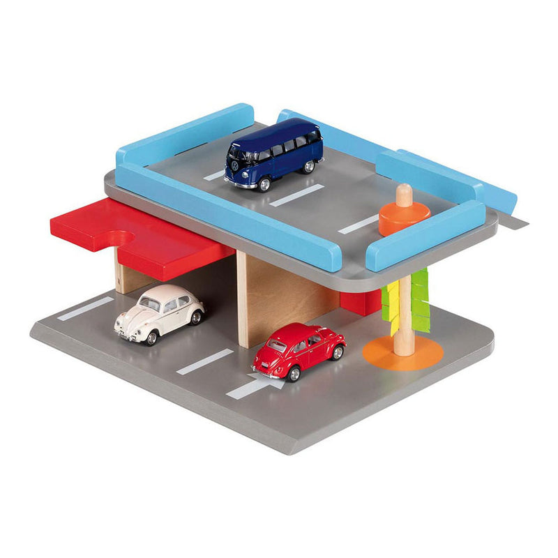 Load image into Gallery viewer, Goki houten stadsparkeergarage, 4dlg.
