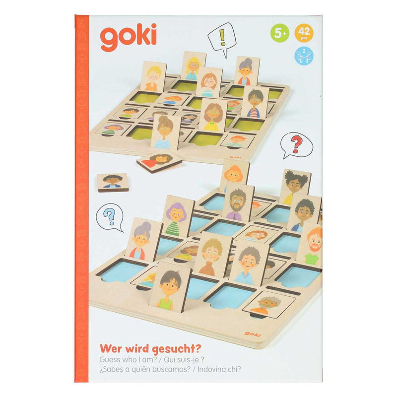 Load image into Gallery viewer, Goki houten spel welke persoon ben ik?
