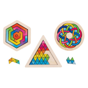 Goki houten breinbreker puzzel - educatief speelgoed breintraining.