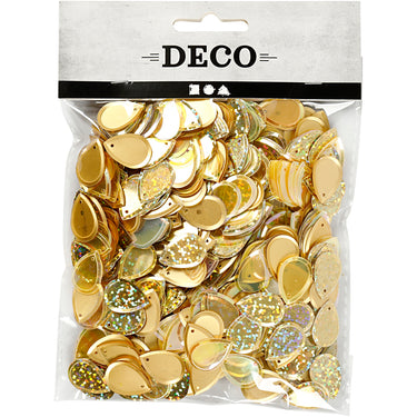 Http: www.cchobby.nl pailletten-druppel-afm-14x19-mm-goud-50-gr-1-doos