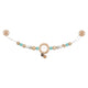 Goki houten wandelwagenketting ster met clips