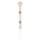 Goki houten fopspeenketting ster - grijs