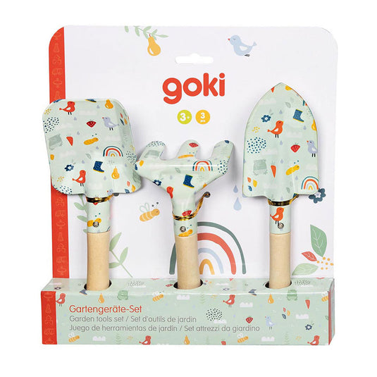 Goki tuingereedschap lente, 3dlg.