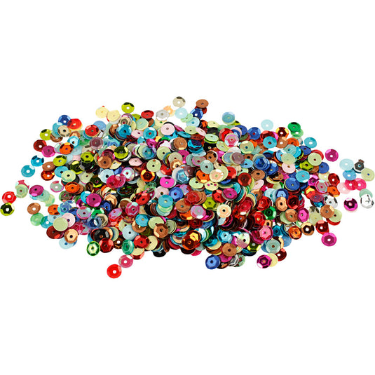 Creativ company pailletten rond, 100 gram