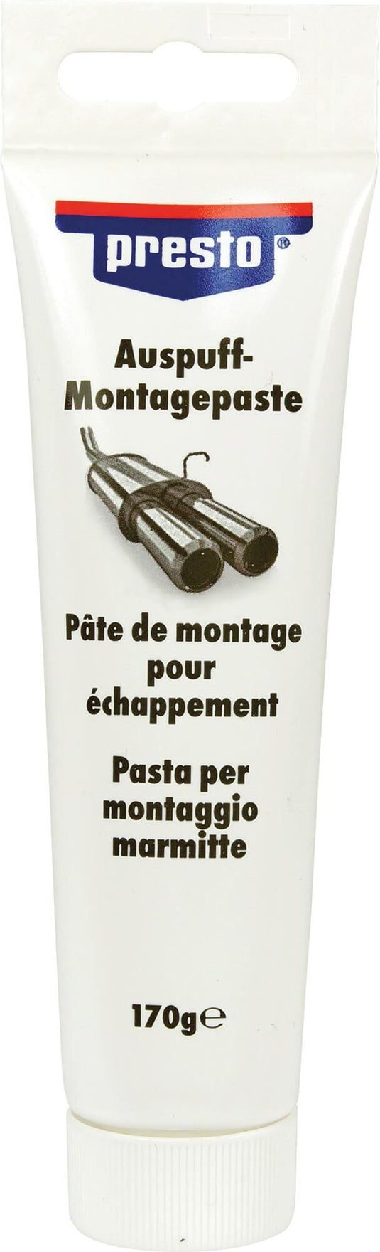 Presto uitlaat montage pasta exhaust mounting paste 170 gram