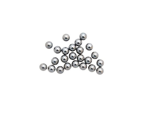 kogels 1 4 inch zilver 24 stuks