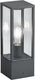 Trio garonne - paalverlichting - antraciet - excl. 1x e27 7 w - niet dimbaar - buitenverlichting - ip44
