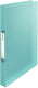 Esselte colour'breeze 2-rings a4 ringband met zachte kaft voor 140 vellen - rugbreedte van 25mm - blauw