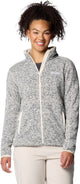 Columbia sweater weather™ full zip ii dames outdoortrui - chalk heather