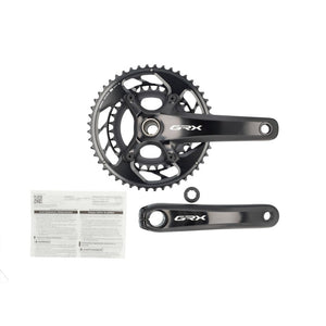 Shimano crankset grx fc-rx610-2 12sp 172,5mm 46-30t w 0 bb