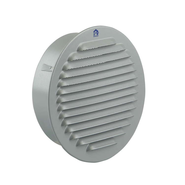 Chargez l'image dans la visionneuse de la galerie, Renson 1078694 - muurroosterinbouw 435r dia 190 mm ral 9006 | 4 stuks
