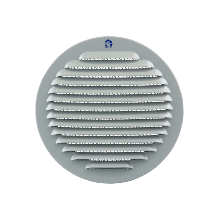 Chargez l'image dans la visionneuse de la galerie, Renson 1078694 - muurroosterinbouw 435r dia 190 mm ral 9006 | 4 stuks
