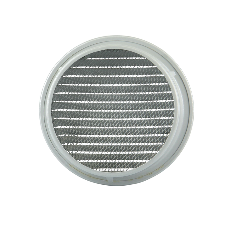 Chargez l'image dans la visionneuse de la galerie, Renson 1078694 - muurroosterinbouw 435r dia 190 mm ral 9006 | 4 stuks
