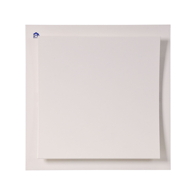 Afbeelding laden in galerijviewer, Renson 1006328 - design afzuigrooster inbouw xd2 mat 9010 rens. 188x188mm | 2 stuks
