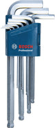 Bosch professional inbussleutelset hex 9-delig - 1600a01th5