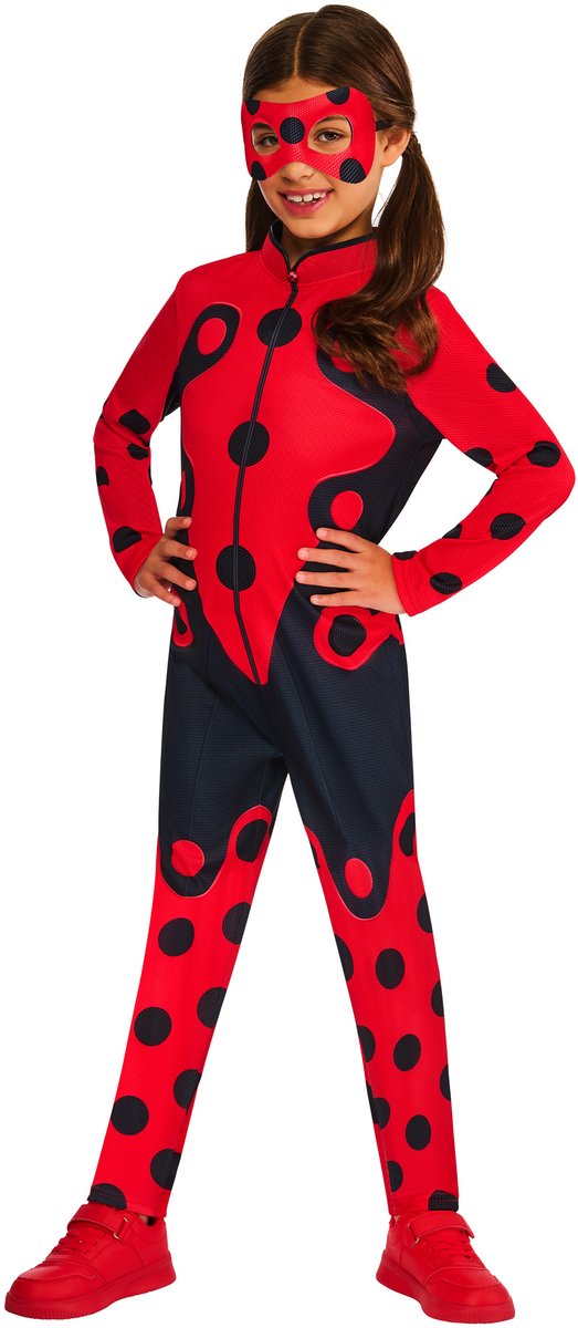 Rubies miraculous ladybug kinderkostuum - - maat 5-6 jaar