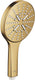 Grohe rainshower smartactive handdouche - 13cm - 3 straalsoorten - cool sunrise geborsteld - 26574gn0