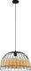 Eglo anwick - hanglamp - e27 - ø 50 cm - zwart rotan