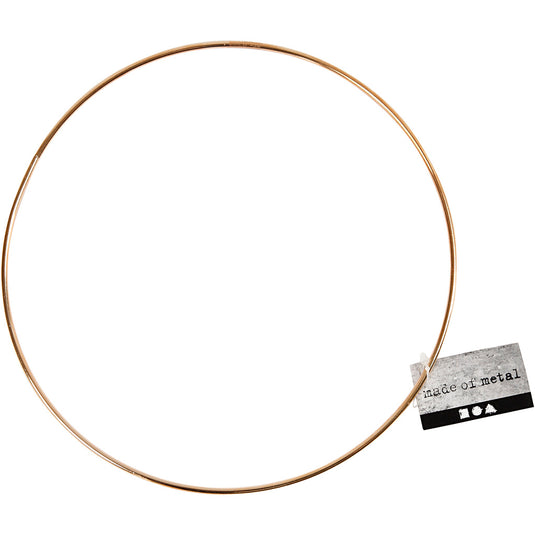 Creativ company metalen draadring goud, 20cm