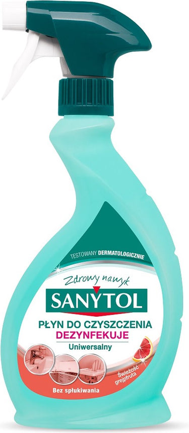 Sanytol multifunctionele spray met pompelmoes- en citroengrasgeur 500ml