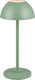 Rl live your light reality ricardo - tafellamp - pistache groen - incl. 1x smd 1,7 w - 4-stappen touch - usb-aansluiting - verlichting omhoog en omlaag - accuvoeding - buitenverlichting - ip54