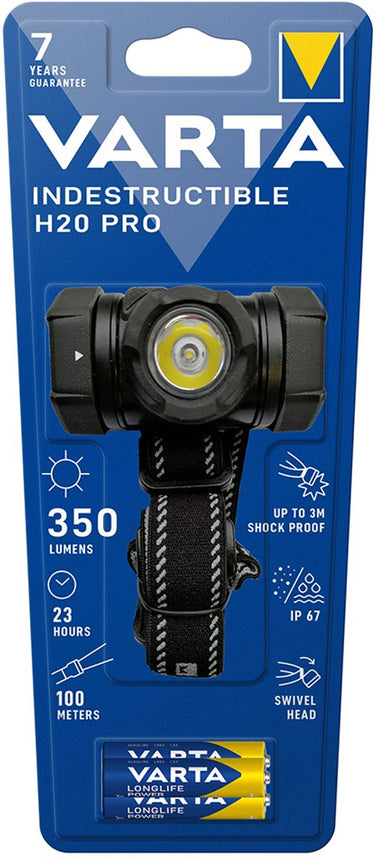 Varta 17732101421 indestructible h20 pro hoofdlamp