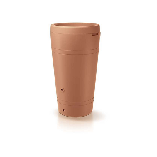 Waterform regenwateropvangvat - 230 l capaciteit - tube diempi brick kleurafwerking