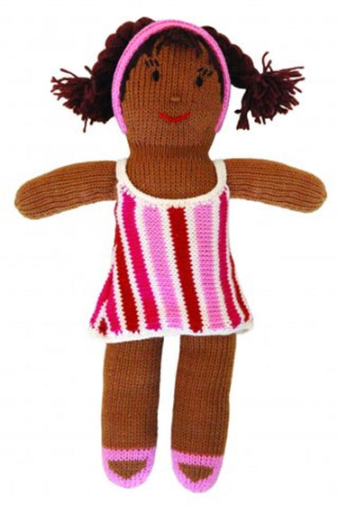 Knuffel gebreid bibi beach ca 36 cm