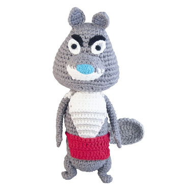 Knuffel fabeltjeskrant bor de wolf