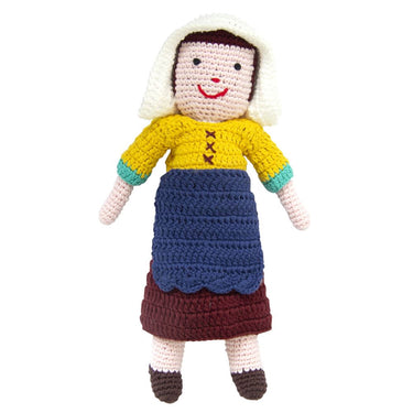 Knuffel gehaakt melkmeisje van vermeer
