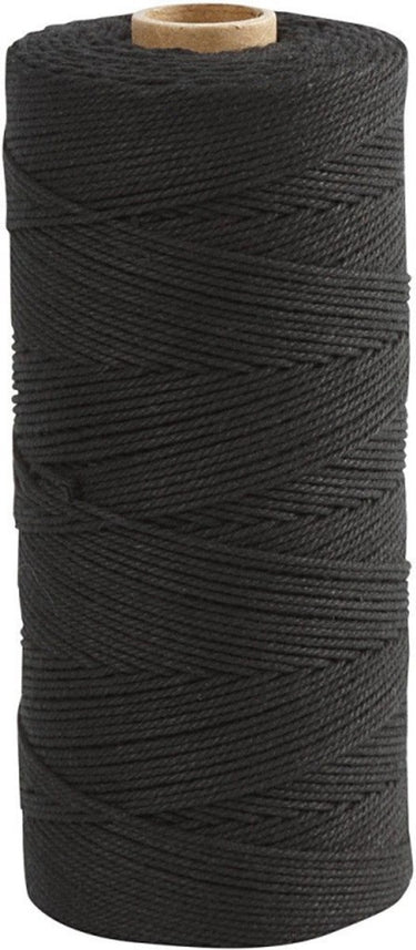Creativ company katoenkoord 1 mm 315 m zwart